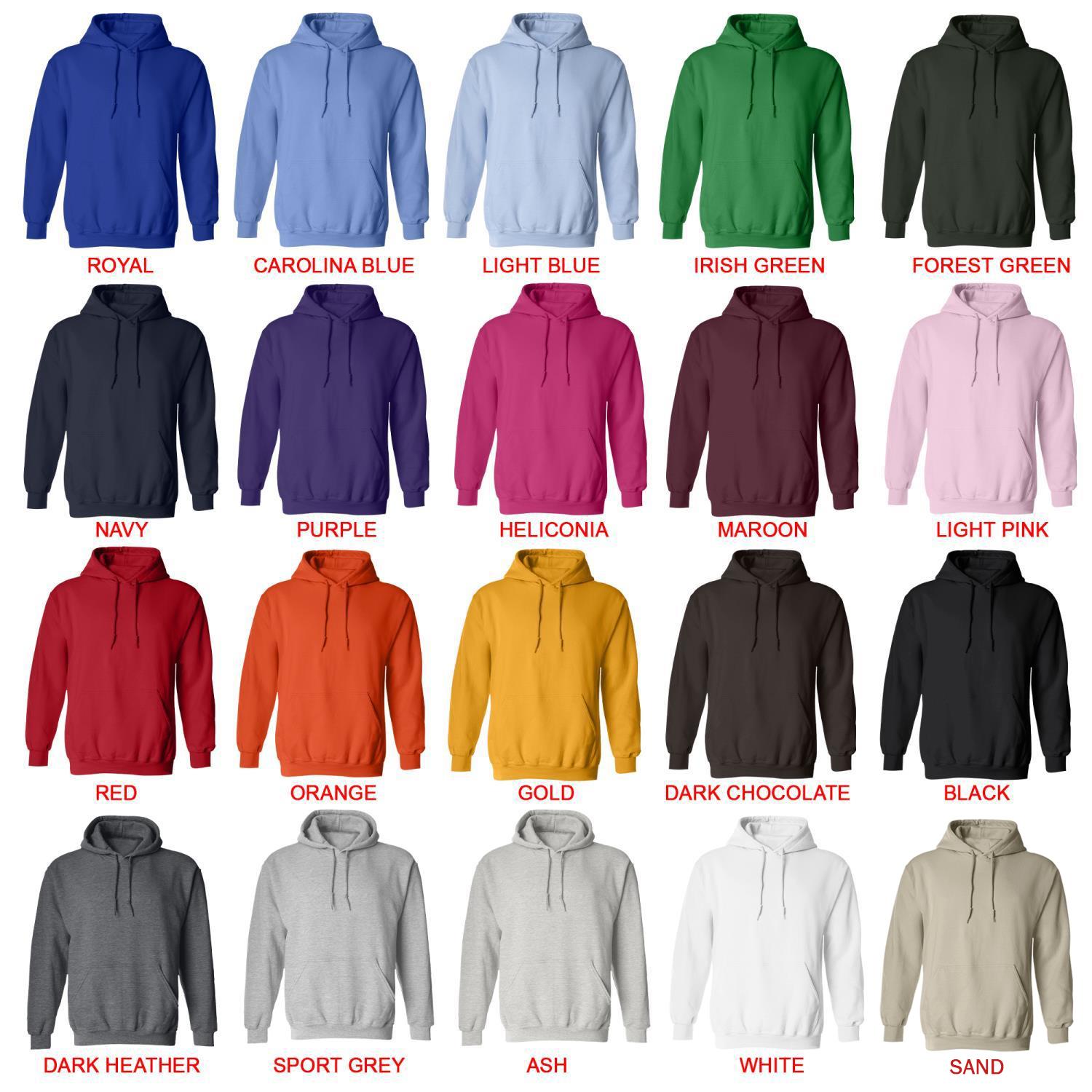 hoodie color chart - MGK UK Shop