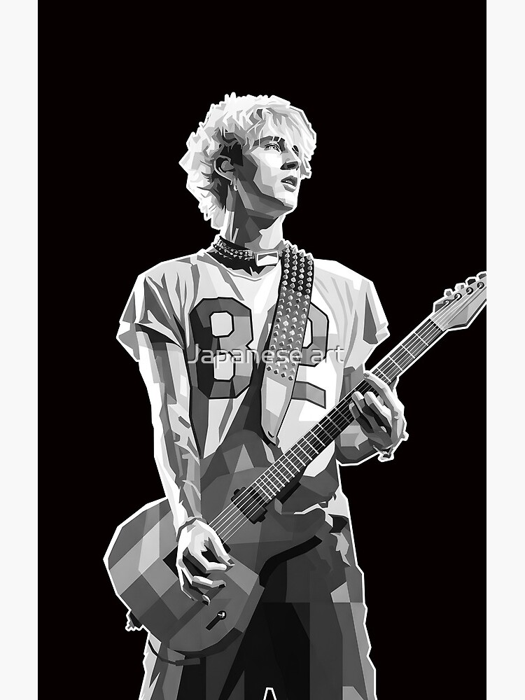 Mgk Grayscale Shower Curtain - Image 2