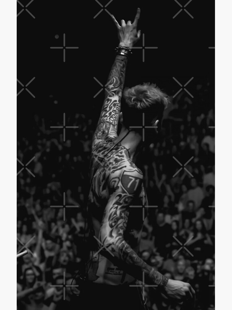 Mgeka Machine Gun Kelly Shower Curtain - Image 2