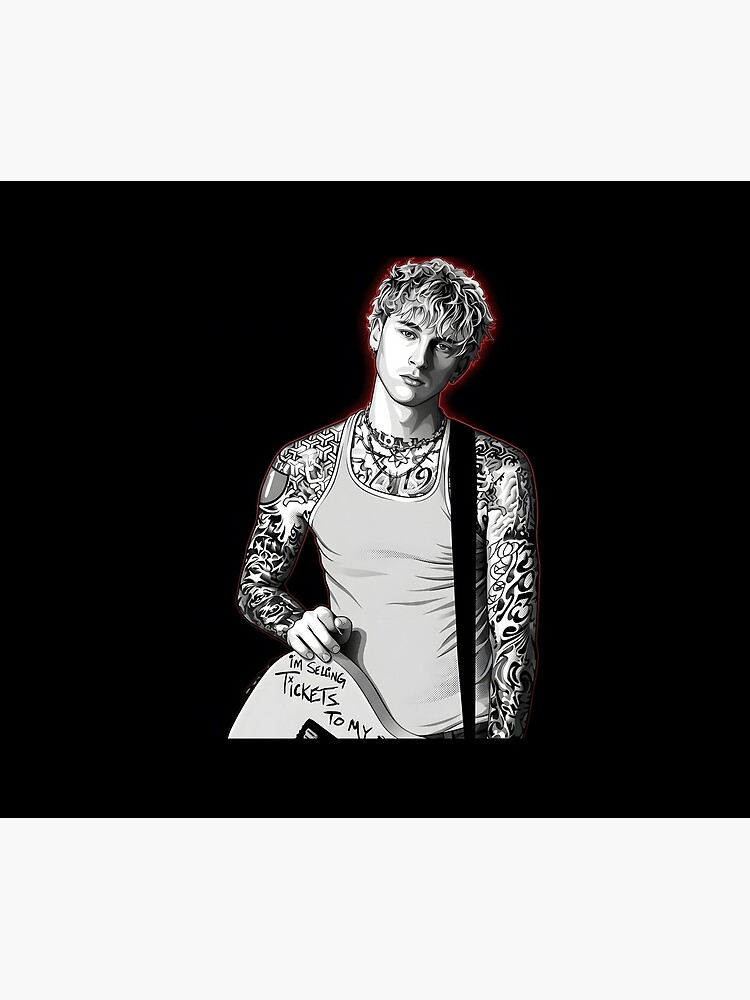 Mgk Vector Illustration Tapestry - Image 2