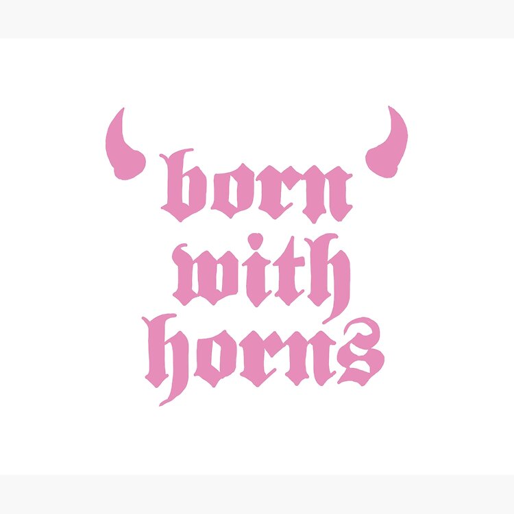 Machine Gun Kelly Mgk Born With Horns Tote Bag - Image 2