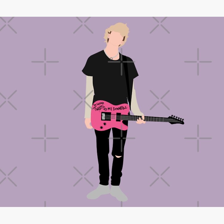 Mgk Play Pnk Guitar Tote Bag - Image 2
