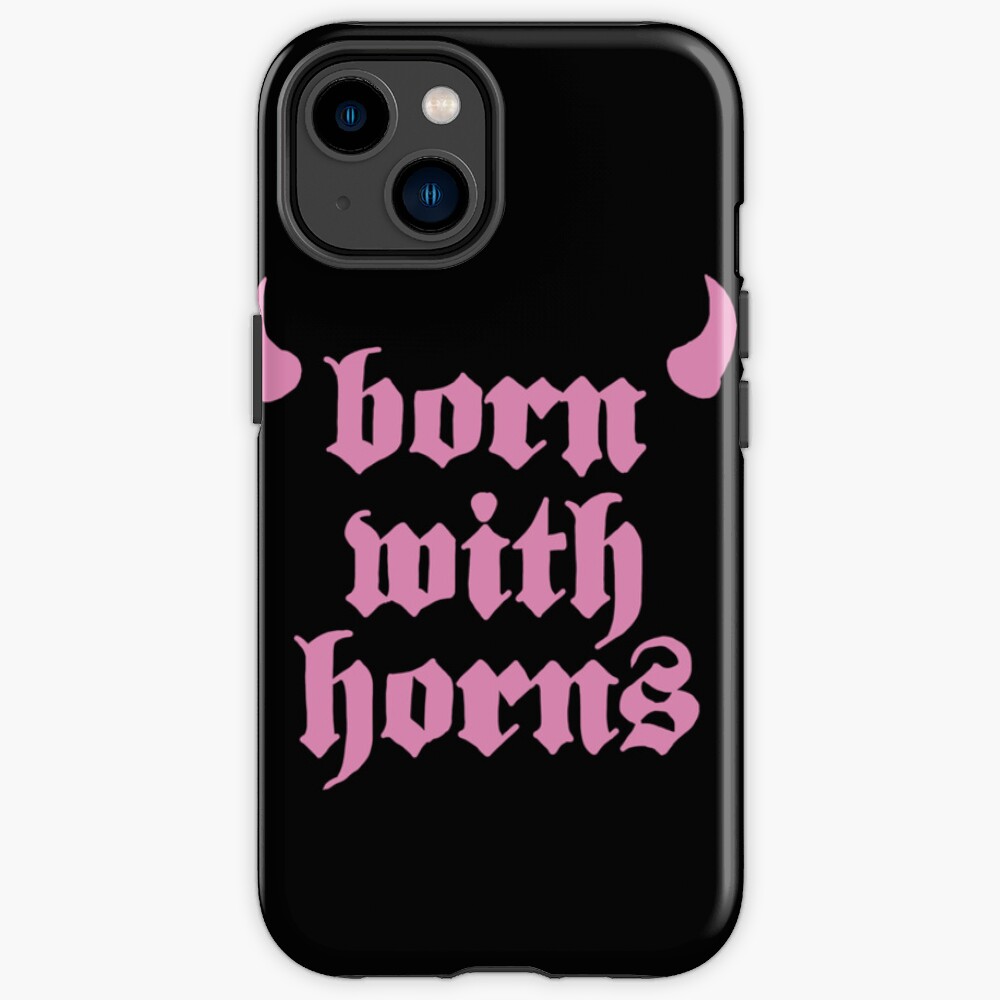 Machine Gun Kelly Mgk Born With Horns Essential Essential Iphone Case