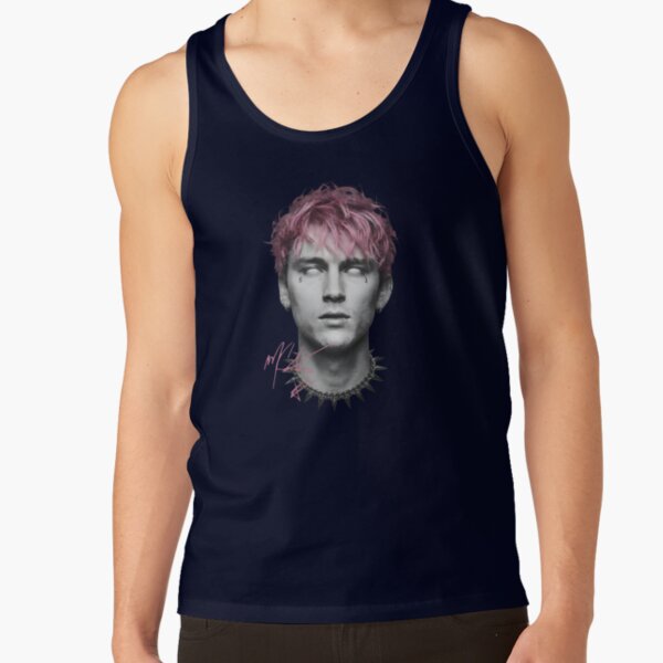 Mgk All-white Eyes Tank Top - Image 5