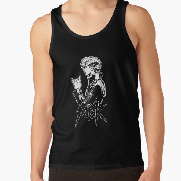 Mgk White Design Tank Top