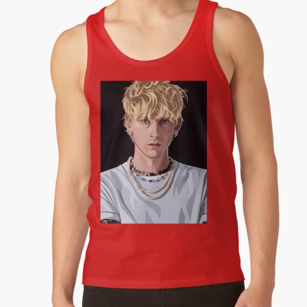 Mgk Vector Illustration Tank Top - Image 4