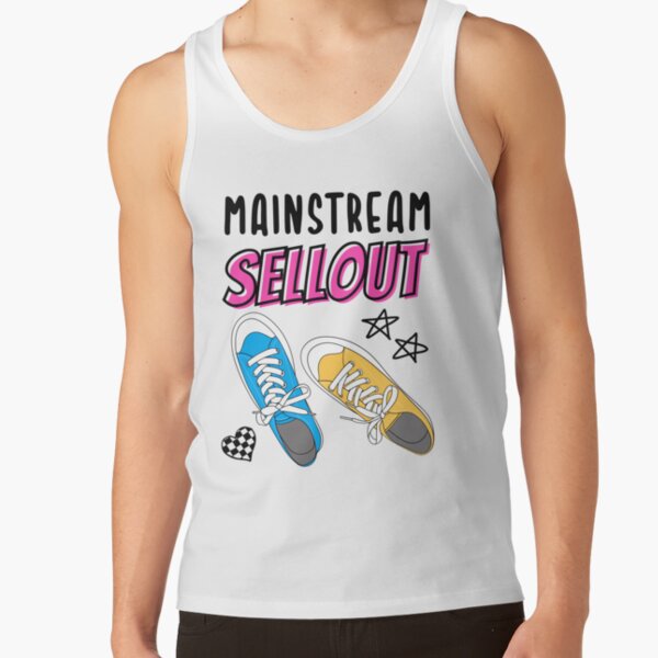 Mainstream Sellout Mgk Tribute Sneakers Design Tank Top - Image 2