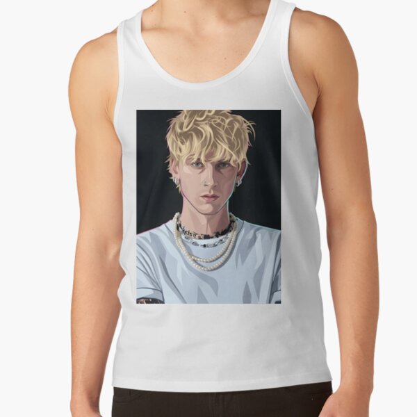 Mgk Vector Illustration Tank Top - Image 2