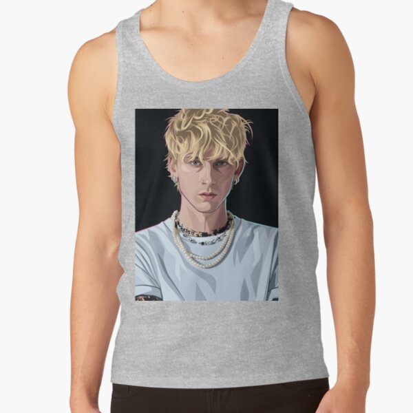 Mgk Vector Illustration Tank Top - Image 3