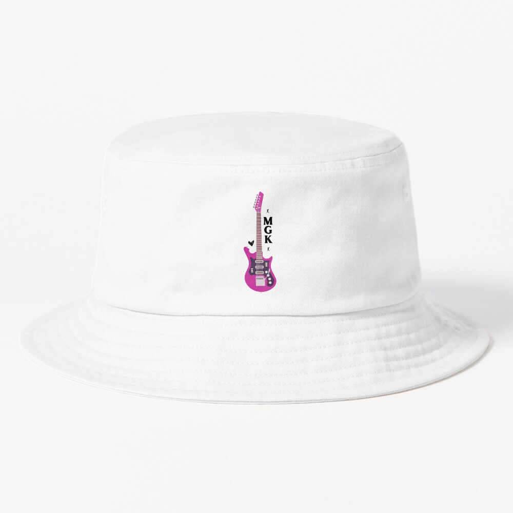 Mgk Pink Guitar Bucket Hat