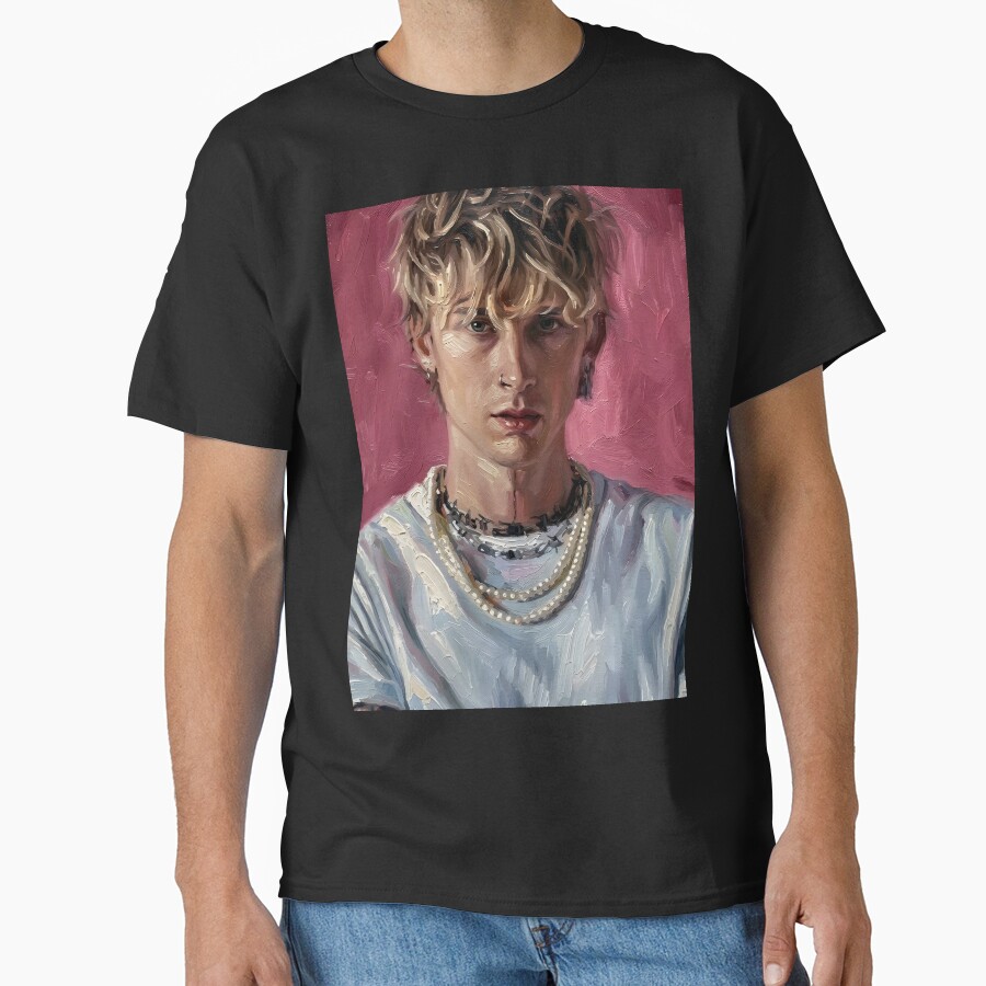 Mgk Oil Painting T-shirt - Image 3
