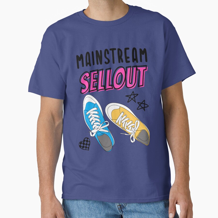 Mainstream Sellout Mgk Tribute Sneakers Design T-shirt