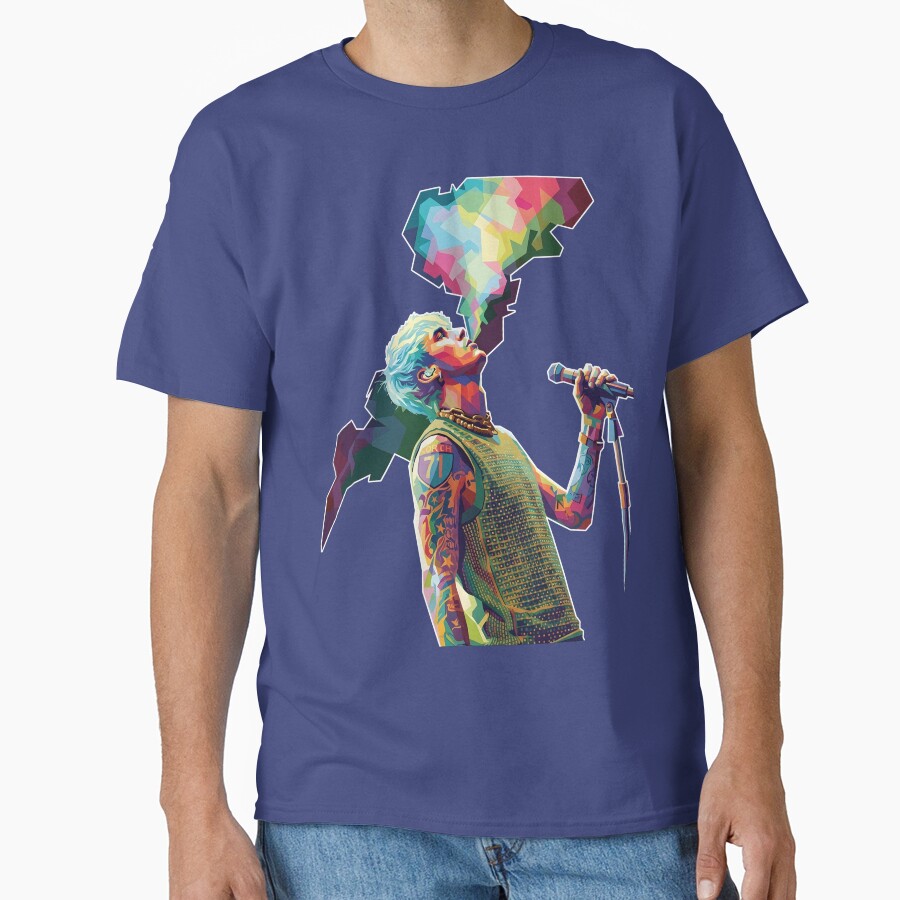 Mgk Pop Art Colorful T-shirt - Image 4
