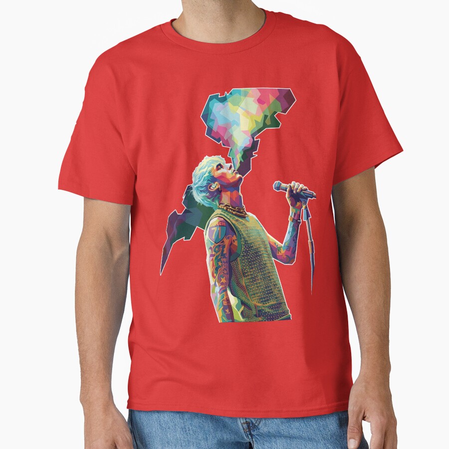 Mgk Pop Art Colorful T-shirt - Image 5