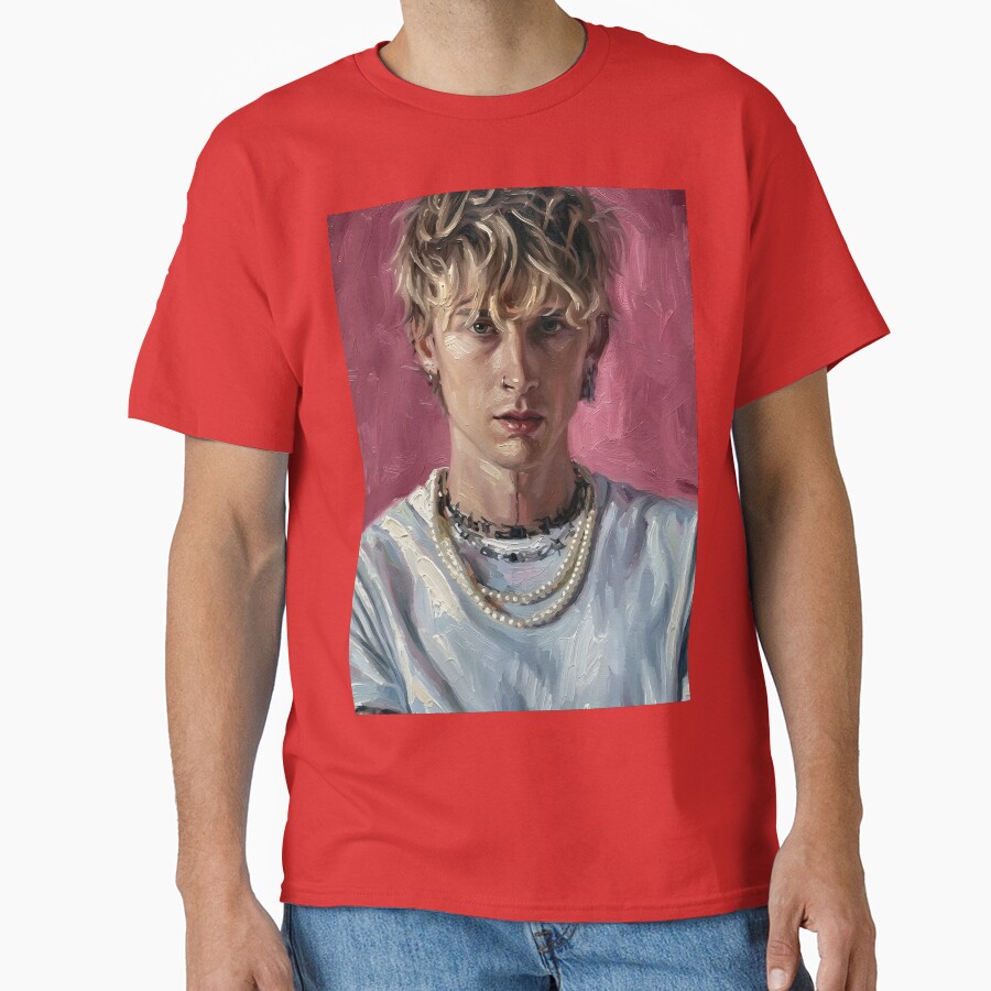 Mgk Oil Painting T-shirt - Image 6
