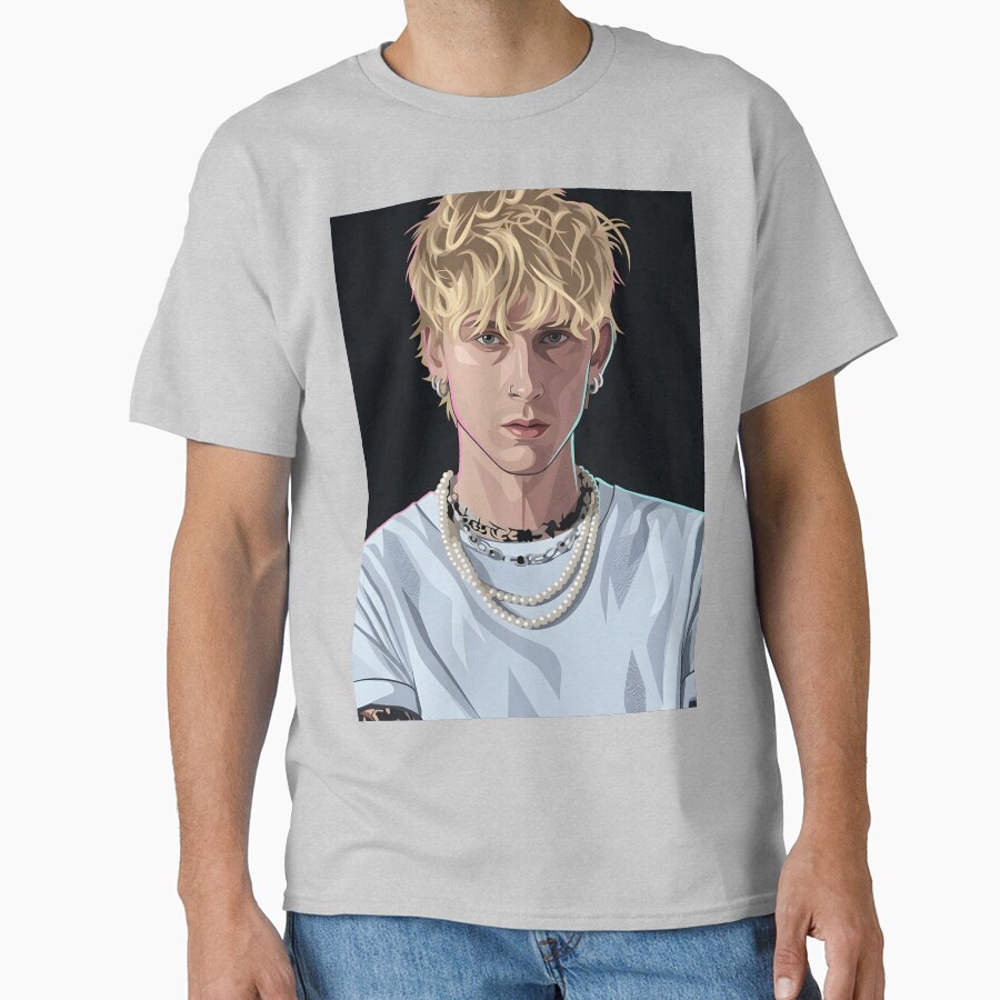 Mgk Vector Illustration T-shirt - Image 3