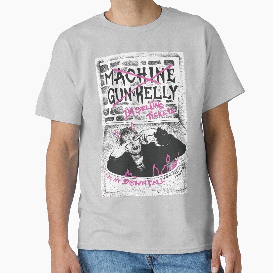 The Machine Downfall Poster T-shirt - Image 4