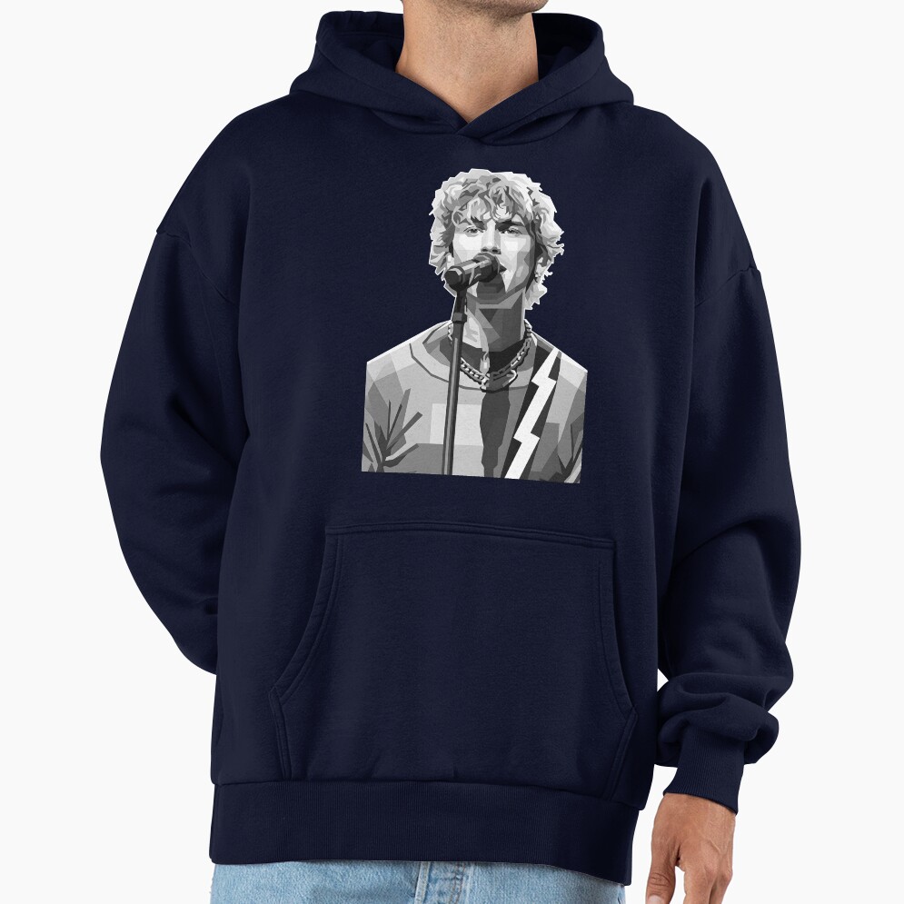 Mgk Grayscale Singing Hoodie - Image 5