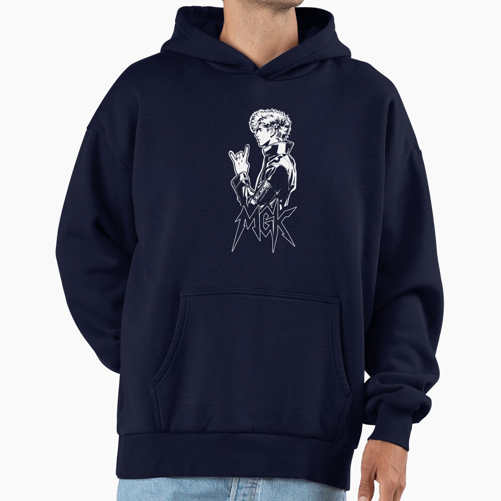 Mgk White Design Hoodie - Image 5