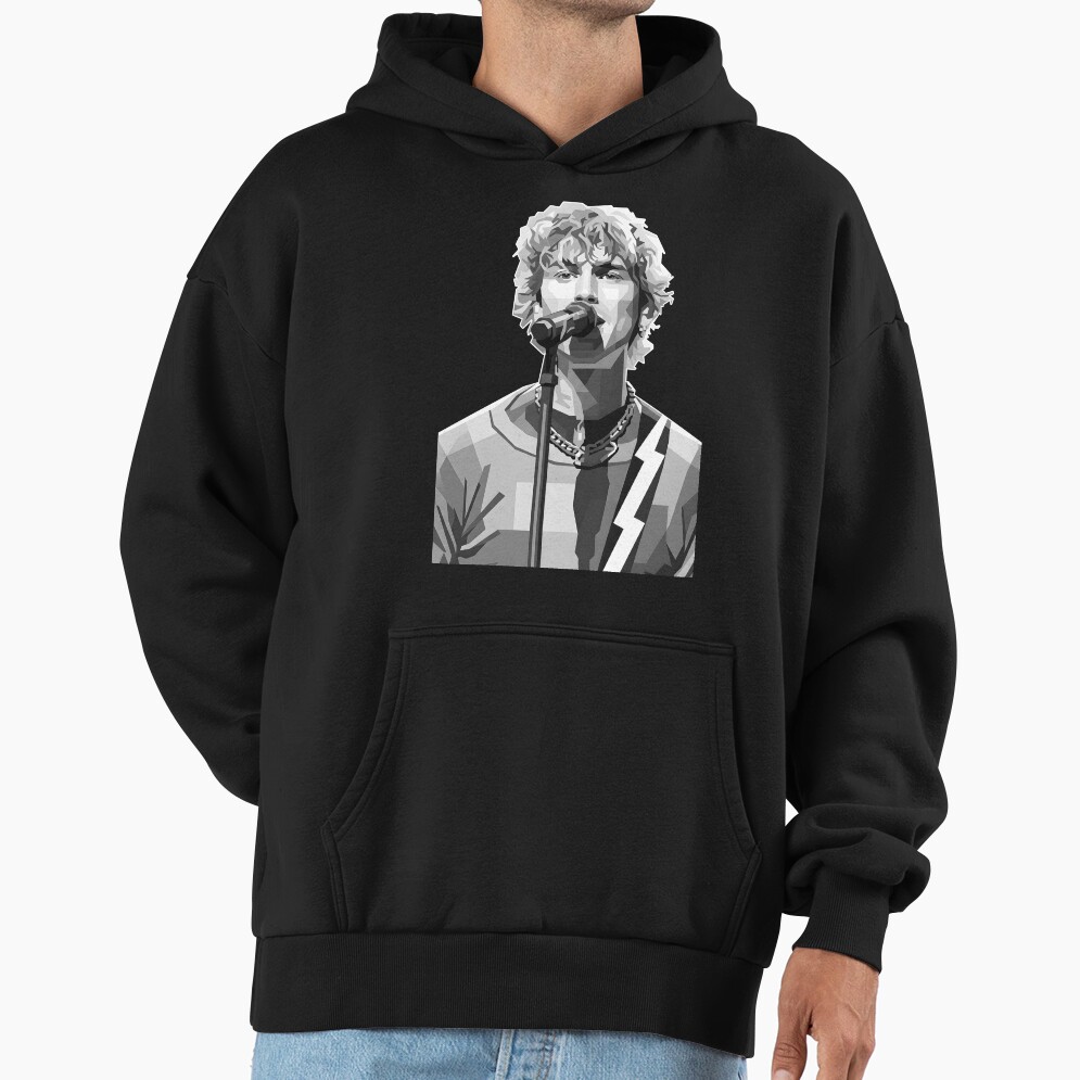 Mgk Grayscale Singing Hoodie