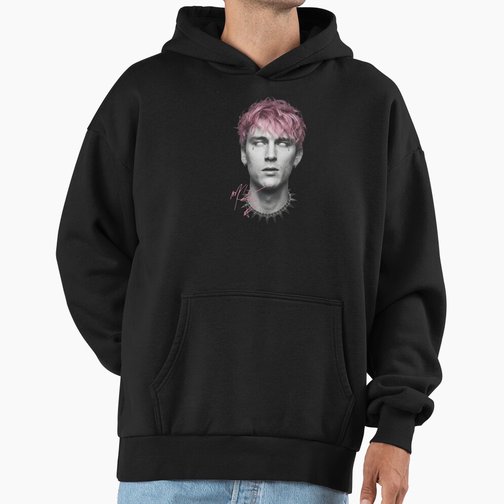 Mgk All-white Eyes Hoodie - Image 3