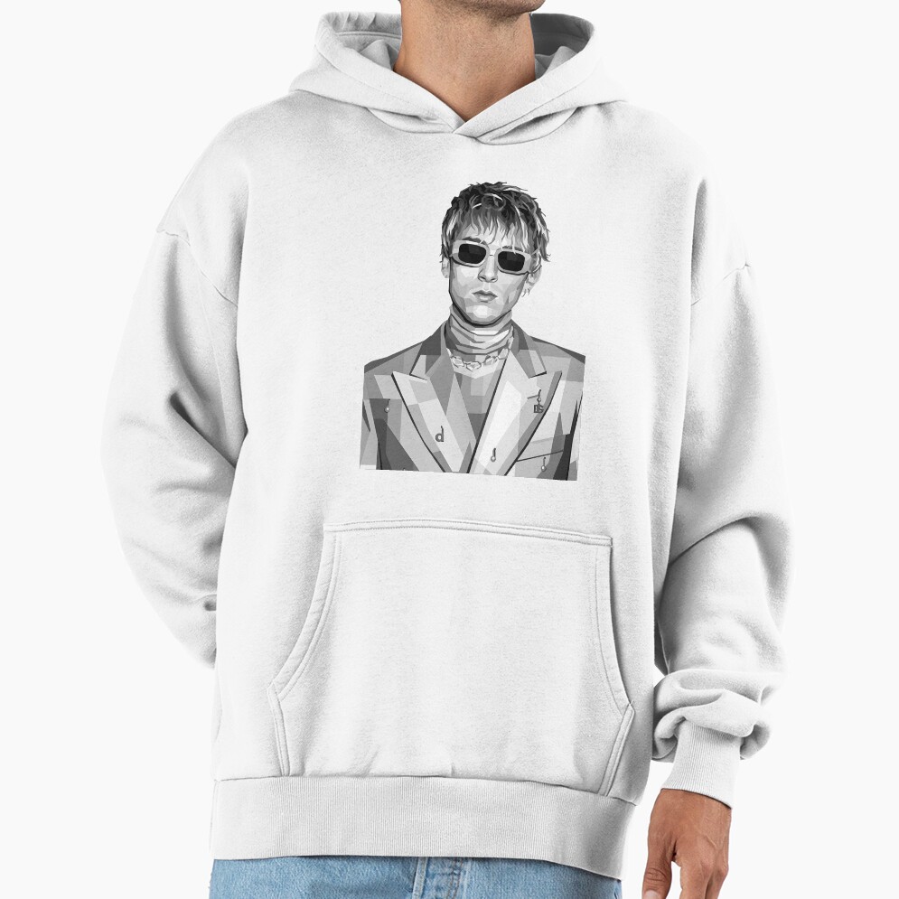 Mgk Grayscale Wear Sunglass Hoodie - Image 2