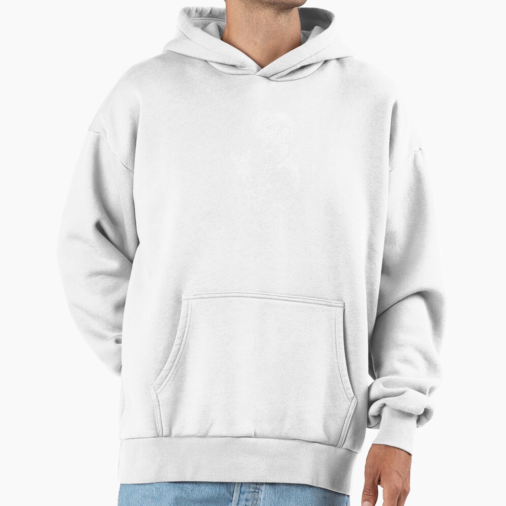 Mgk White Design Hoodie - Image 2