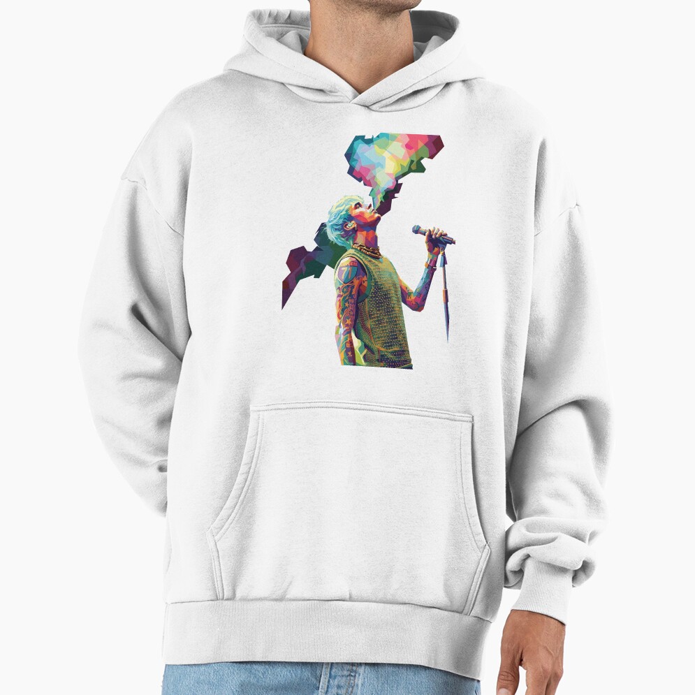 Mgk Pop Art Colorful Hoodie - Image 2