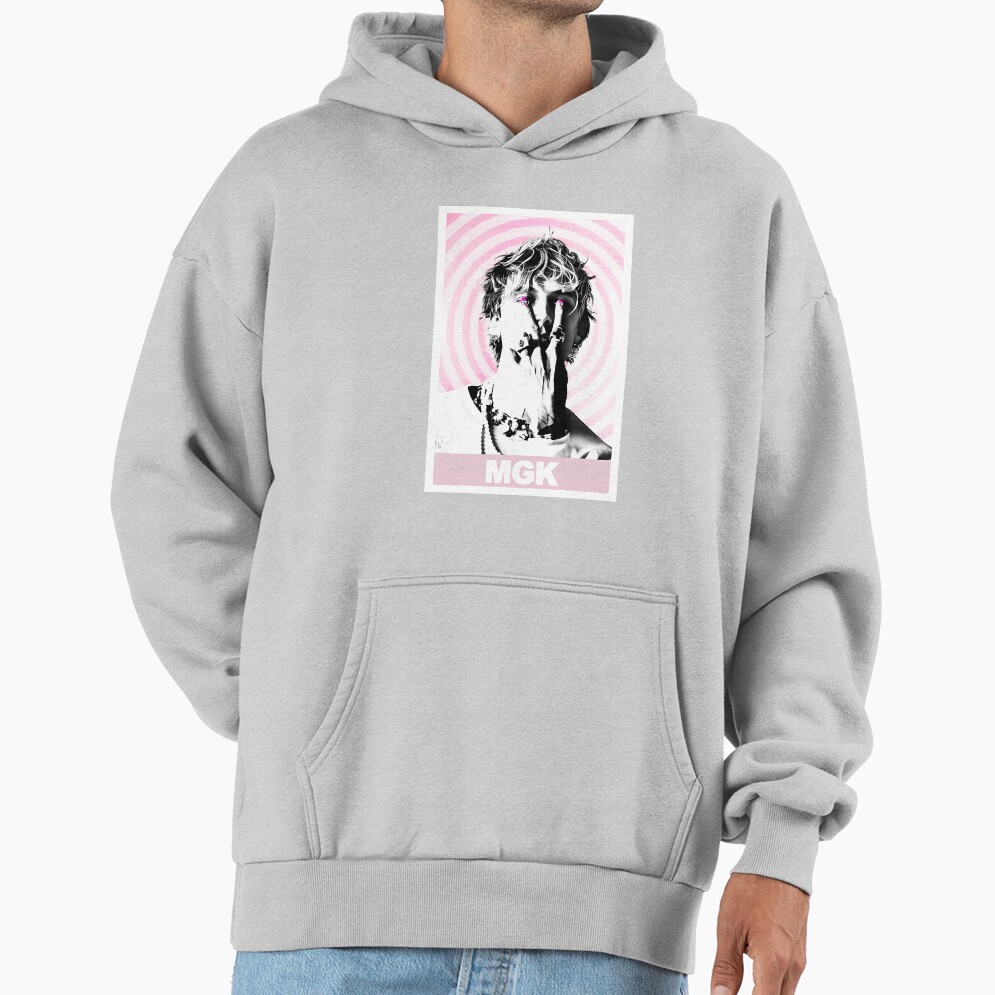 Rapper M G K Hoodie