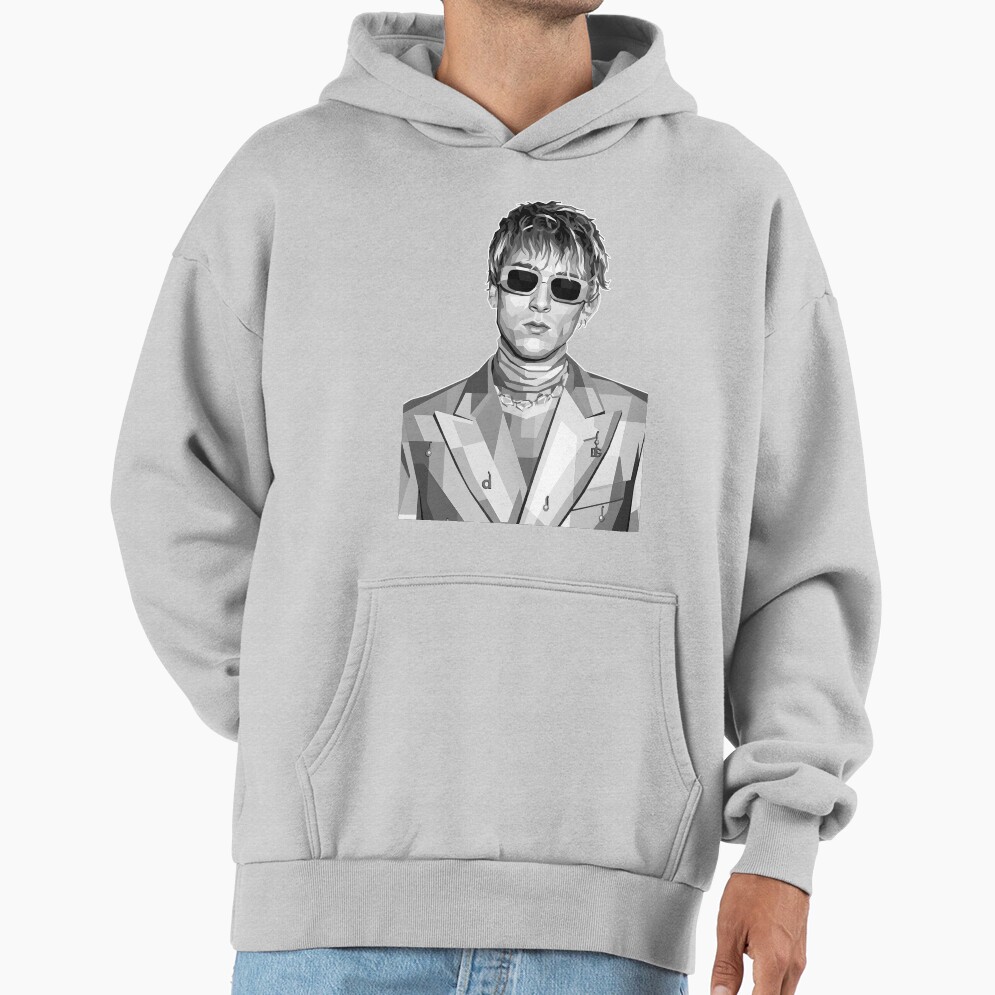 Mgk Grayscale Wear Sunglass Hoodie - Image 4
