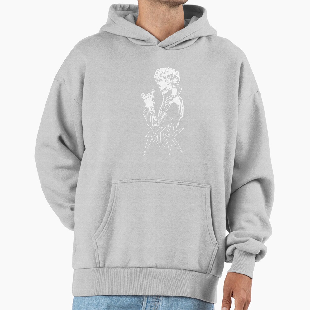 Mgk White Design Hoodie - Image 4