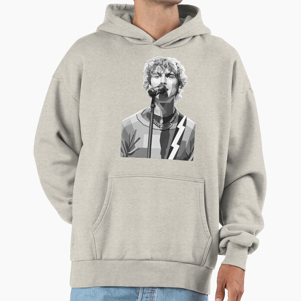 Mgk Grayscale Singing Hoodie - Image 3