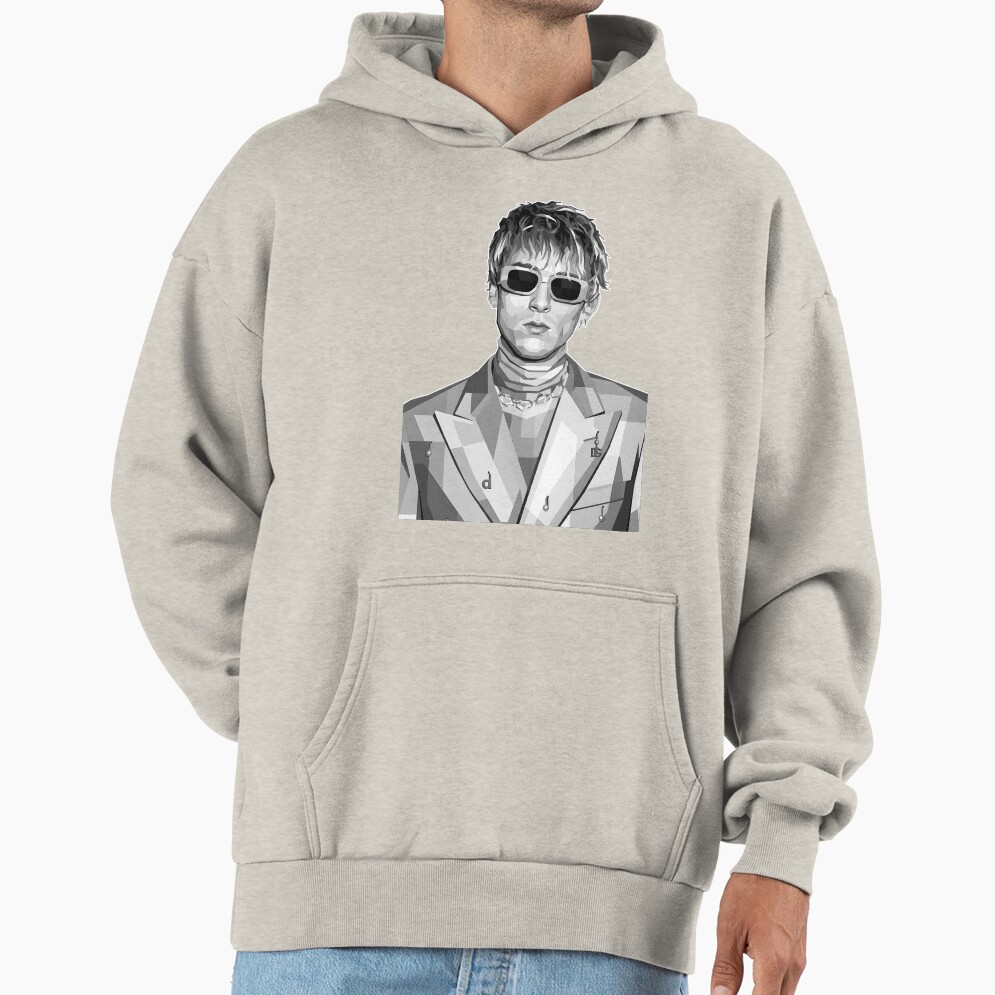 Mgk Grayscale Wear Sunglass Hoodie - Image 3