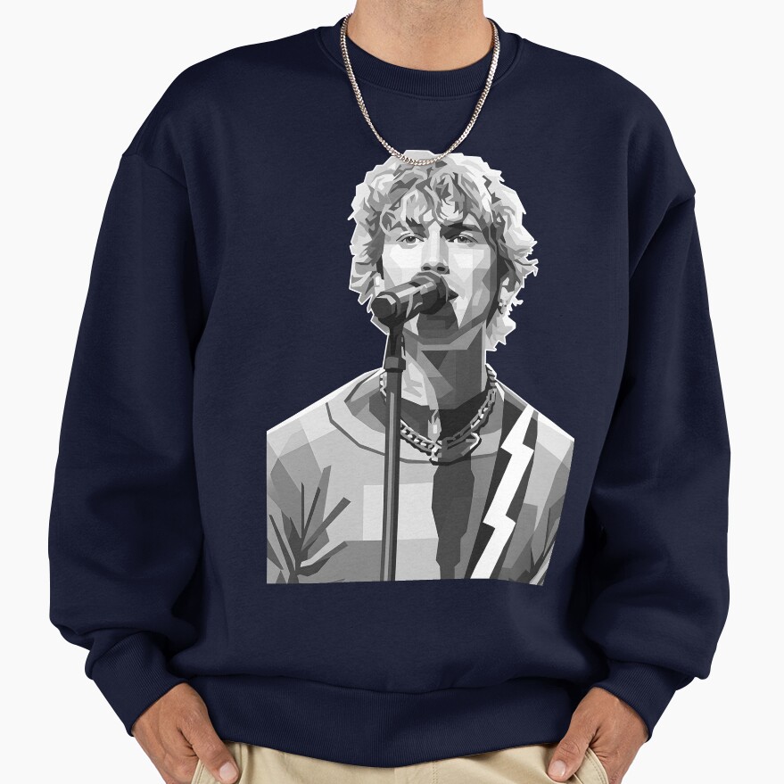 Mgk Grayscale Singing Sweatshirt - Image 5
