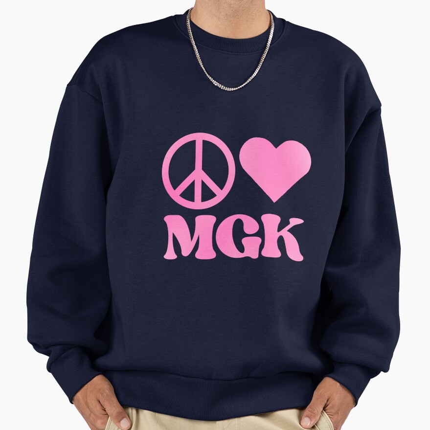 Peace Love Mgk Sweatshirt - Image 5
