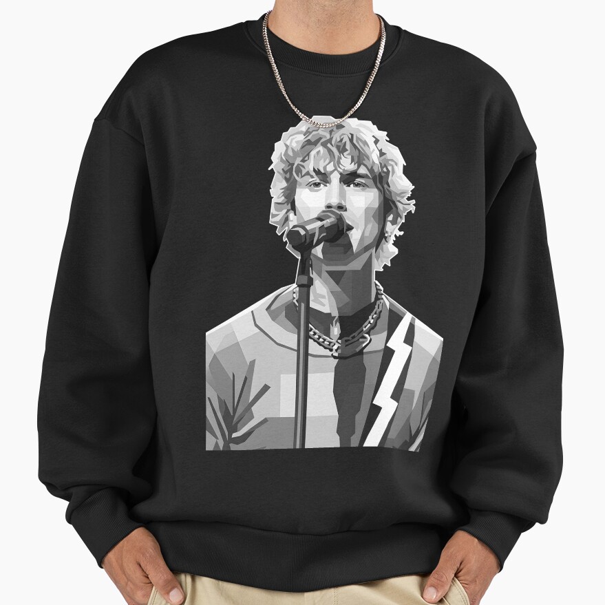 Mgk Grayscale Singing Sweatshirt