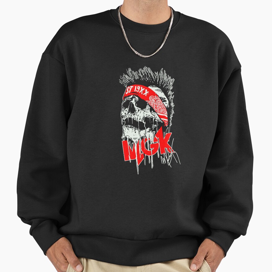 Vintage Machine Gun Kelly Men T Shirt Black Sweatshirt
