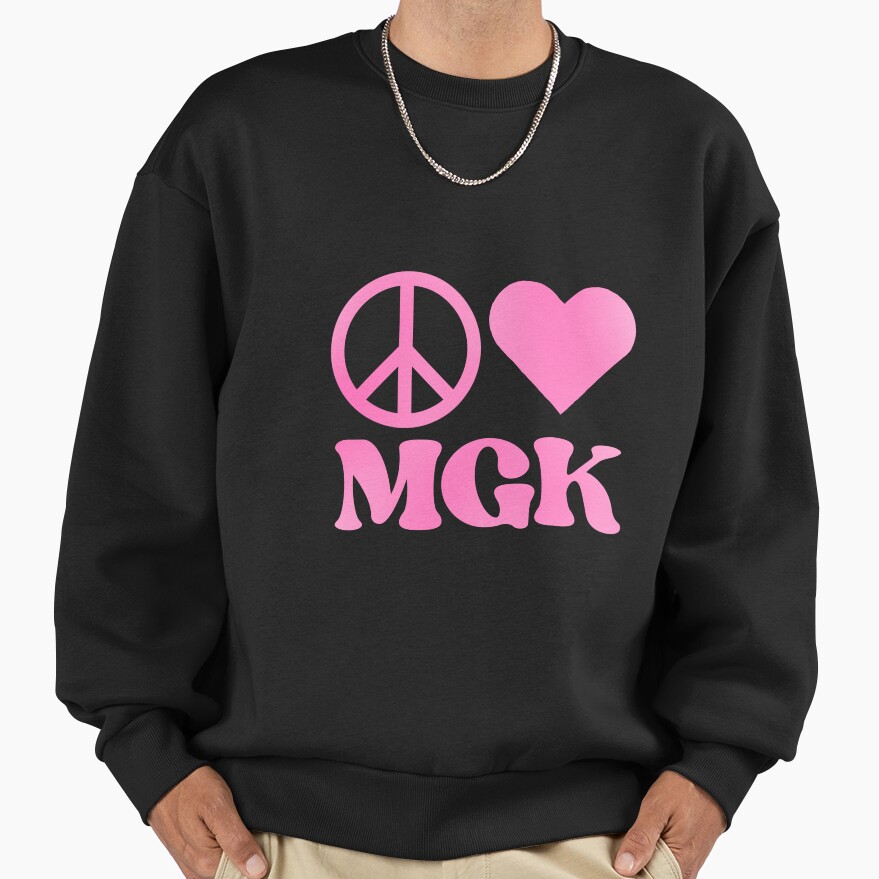 Peace Love Mgk Sweatshirt - Image 2