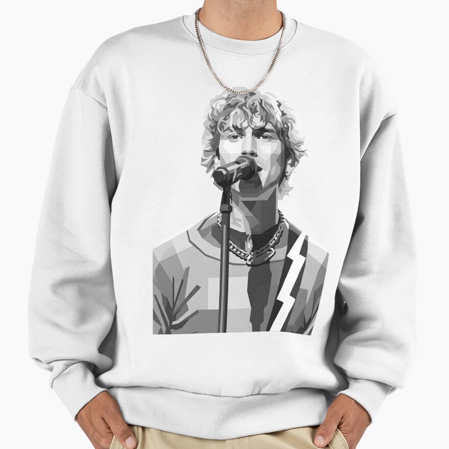 Mgk Grayscale Singing Sweatshirt - Image 2