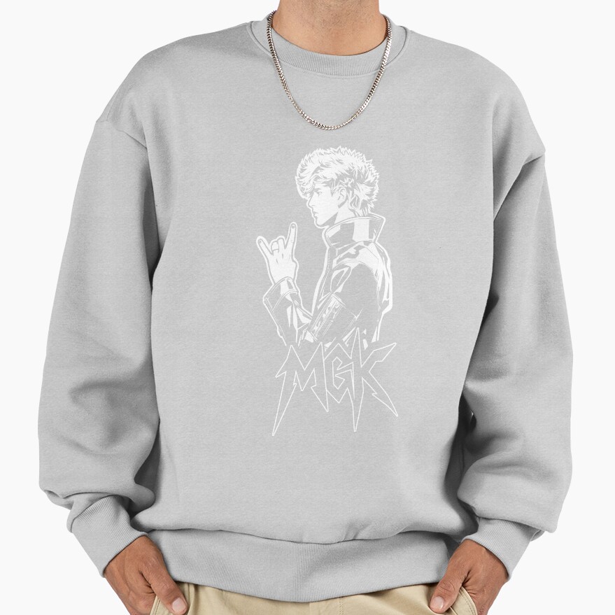 Mgk White Design Sweatshirt - Image 4
