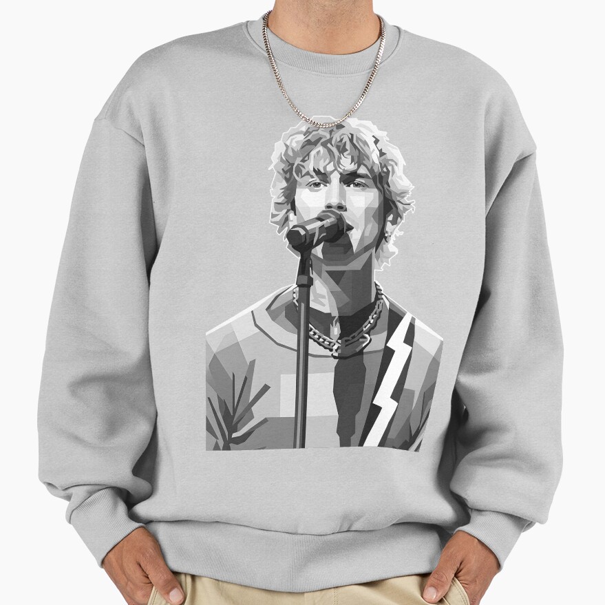 Mgk Grayscale Singing Sweatshirt - Image 4