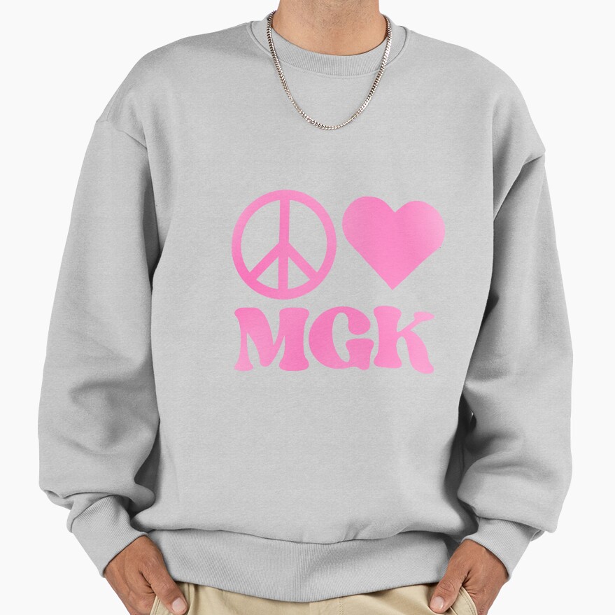 Peace Love Mgk Sweatshirt - Image 4
