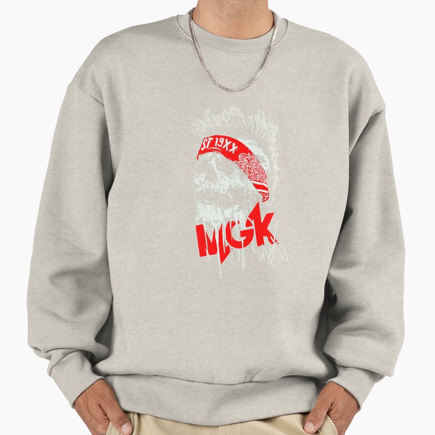 Vintage Machine Gun Kelly Men T Shirt Black Sweatshirt - Image 3