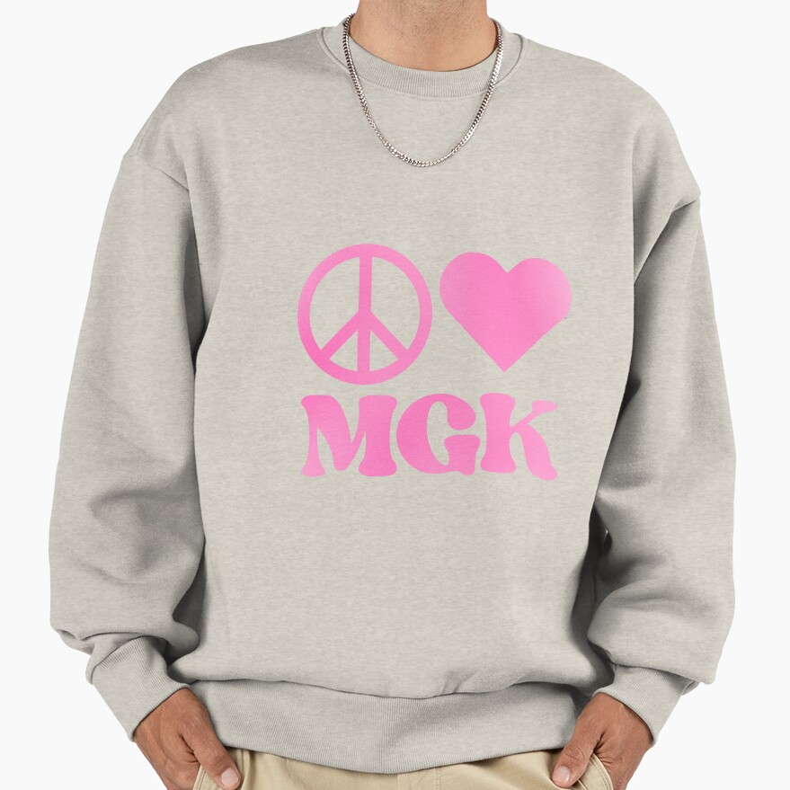 Peace Love Mgk Sweatshirt - Image 3