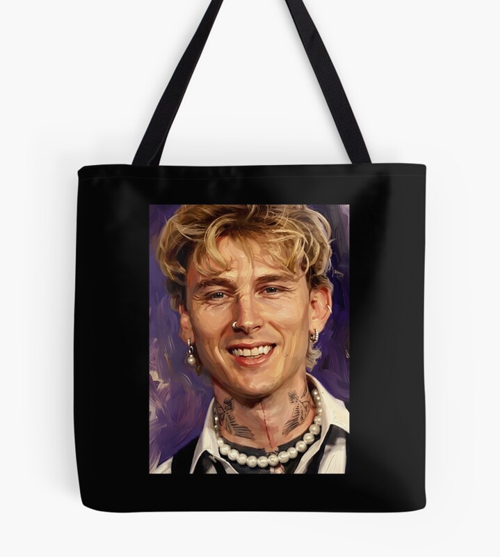 Mgk Oil Painting Tote Bag