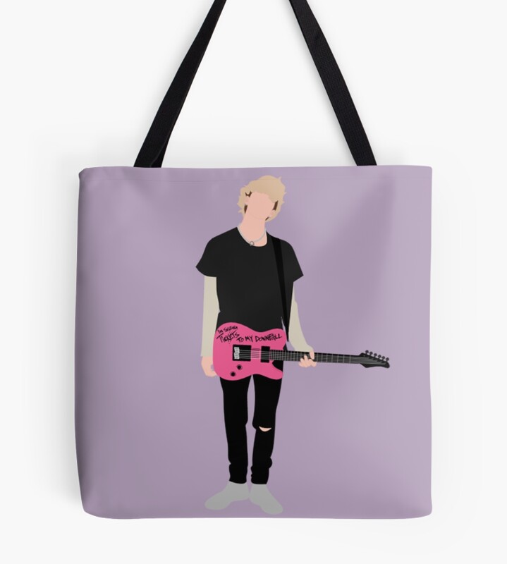Mgk Play Pnk Guitar Tote Bag