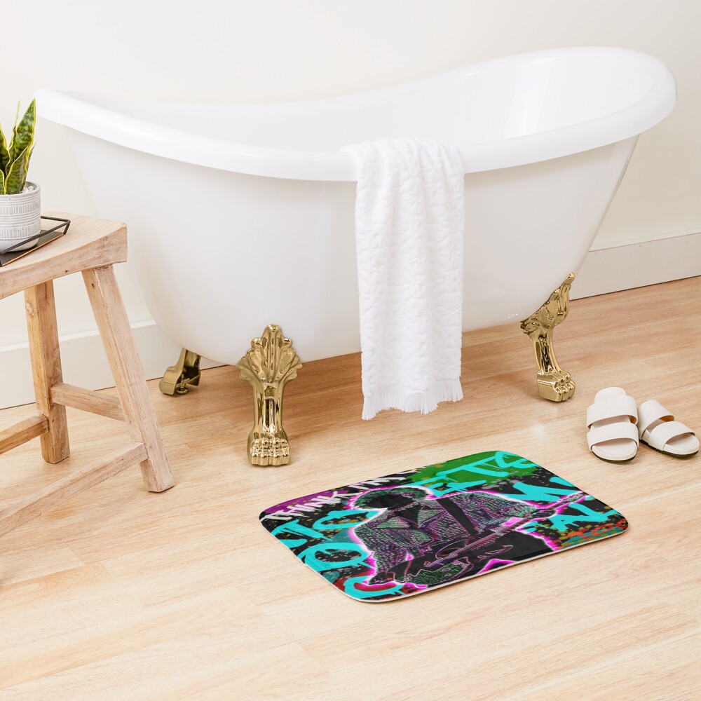 Mgk Illustration Bath Mat - Image 2