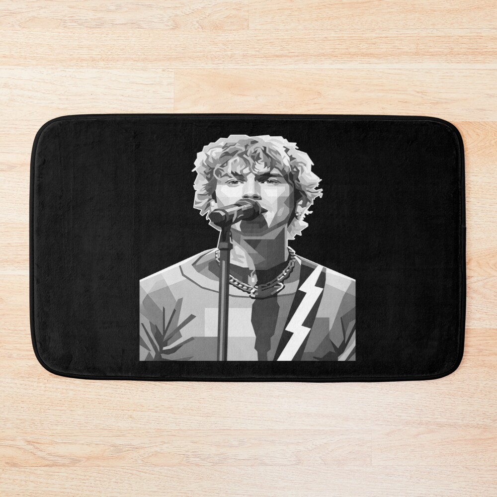 Mgk Grayscale Bath Mat