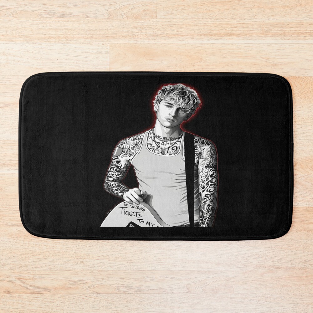 Mgk Vector Illustration Bath Mat