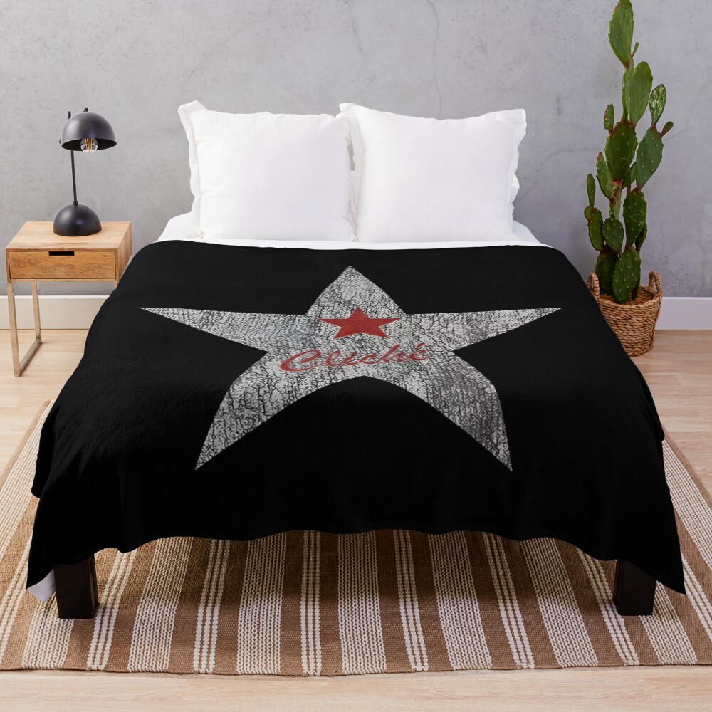 Mgk Super Star Throw Blanket